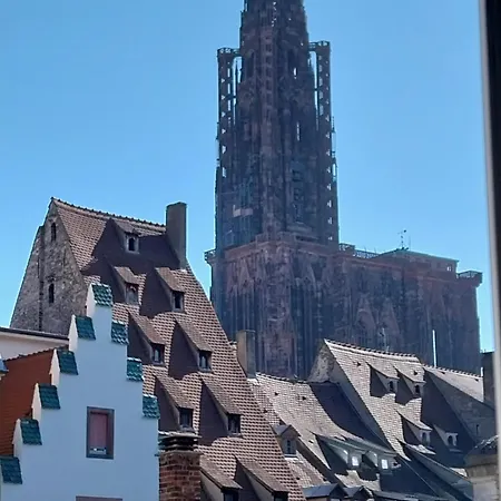 Hypercentre Vue Cathedrale Daire Strazburg